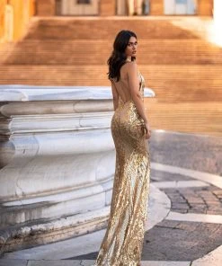 Alamour The Label PROM & FORMAL Nicola - Gold