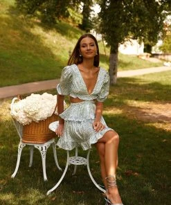 Alamour The Label Lyna Cut Out Mini Dress DRESSES