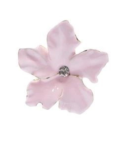 Alamour The Label Akira Pink Flower Stud Earrings