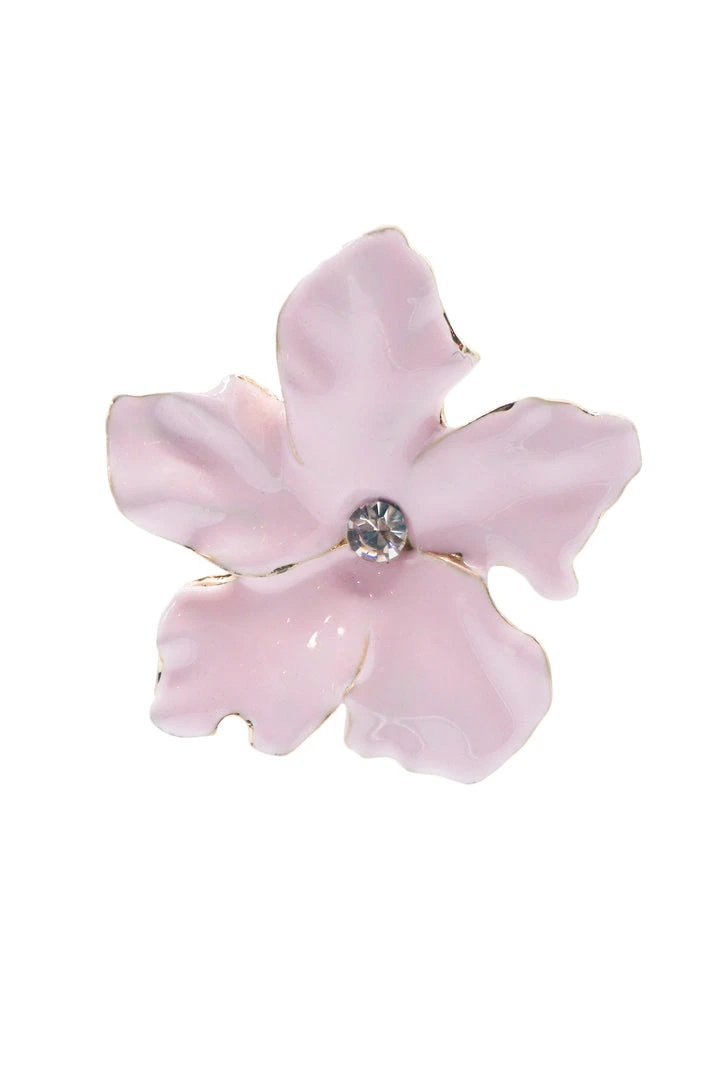Alamour The Label Akira Pink Flower Stud Earrings 2 Alamour The Label Akira Pink Flower Stud Earrings