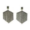 Alamour The Label Elmira Gold Crystal Drop Earrings
