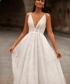 Alamour Made-To-Order A-Line Gowns Safiye Gown 6 Alamour Made-To-Order A-Line Gowns Safiye Gown