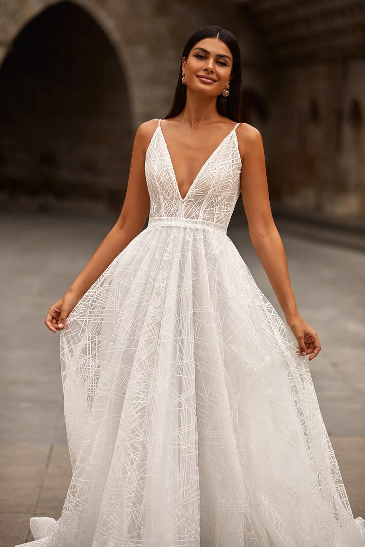 Alamour Made-To-Order A-Line Gowns Safiye Gown 3 Alamour Made-To-Order A-Line Gowns Safiye Gown