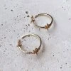 Alamour The Label Olesya Star Hoop Earrings