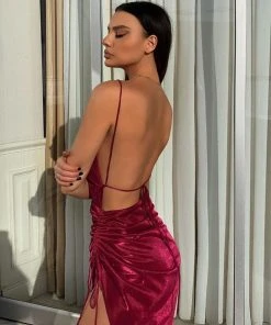 Alamour The Label COCKTAIL Vallara Dress - Fuchsia