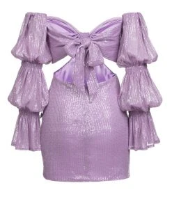 Alamour The Label Dilara Mini Dress COCKTAIL