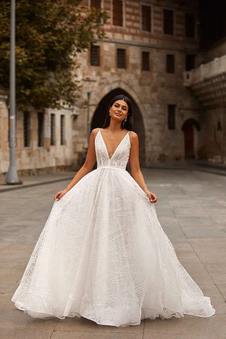 Alamour Made-To-Order A-Line Gowns Safiye Gown 1 Alamour Made-To-Order A-Line Gowns Safiye Gown