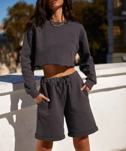 Alamour The Label Gigi Sweatshirt - Charcoal SETS