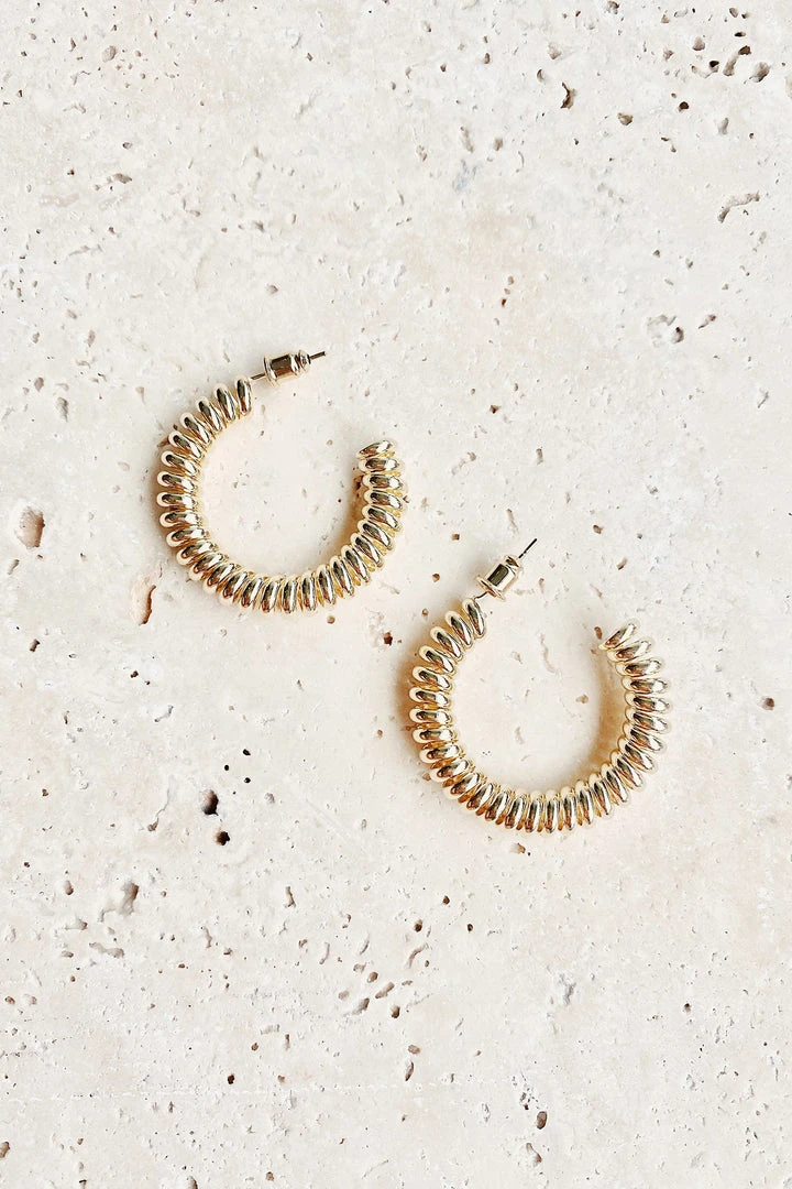 Alamour The Label Ayana Hoop Earrings 5 Alamour The Label Ayana Hoop Earrings