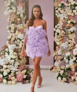 Alamour The Label Kaila Dress - Lilac