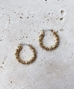 Alamour The Label Daina Gold Hoop Earrings