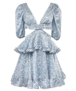 Alamour The Label Lyna Cut Out Mini Dress DRESSES