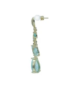 Alamour The Label Yoven Baby Blue Drop Earrings
