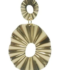 Alamour The Label Maia Circle Foil Earring