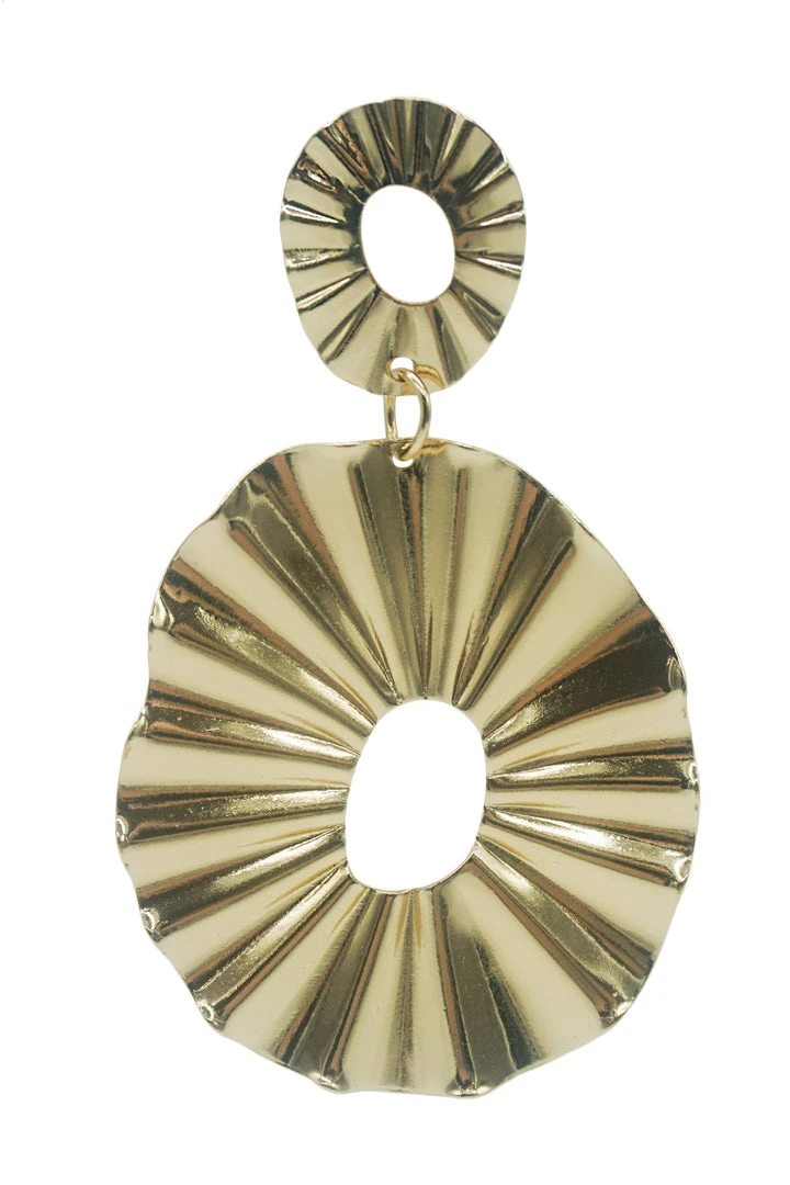 Alamour The Label Maia Circle Foil Earring 2 Alamour The Label Maia Circle Foil Earring