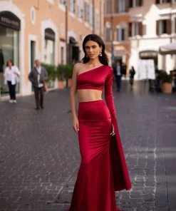 Alamour The Label BACK IN STOCK Miya - Wine Red