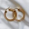 Alamour The Label Liona Gold Hoop Earrings