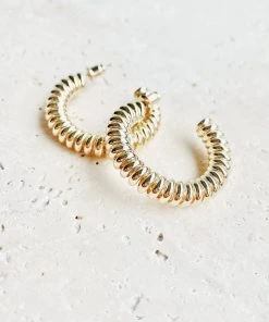 Alamour The Label Ayana Hoop Earrings 11 Alamour The Label Ayana Hoop Earrings