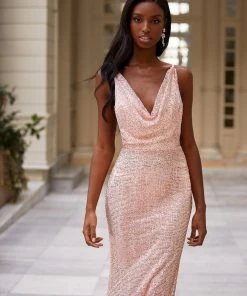 Alamour Made-To-Order Rosalin - Rose Pink PROM & FORMAL