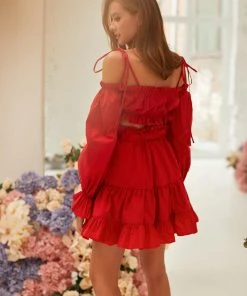 Alamour The Label Adella Set - Red