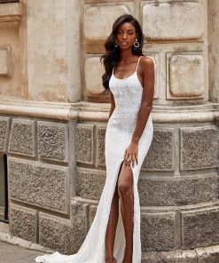 Alamour Made-To-Order PROM & FORMAL Zerlina - White 11 Alamour Made-To-Order PROM & FORMAL Zerlina - White