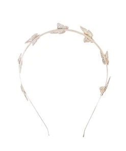 Alamour The Label Sevyn Rose Gold Butterfly Headband