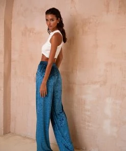 Alamour The Label Lais Tank - Teal TOPS