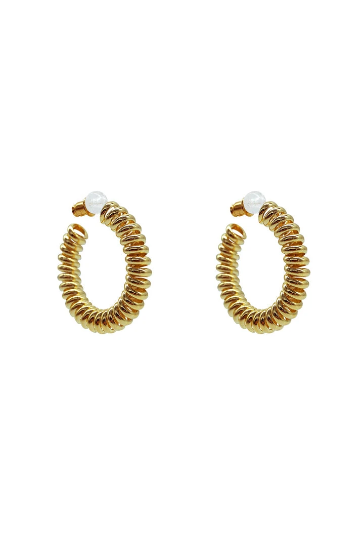 Alamour The Label Ayana Hoop Earrings 1 Alamour The Label Ayana Hoop Earrings