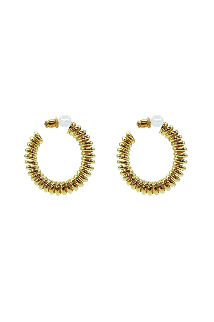 Alamour The Label Ayana Hoop Earrings 2 Alamour The Label Ayana Hoop Earrings