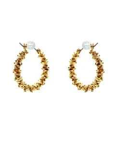 Alamour The Label Daina Gold Hoop Earrings