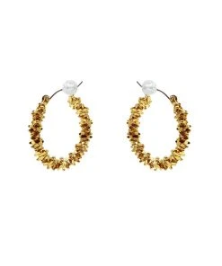 Alamour The Label Daina Gold Hoop Earrings