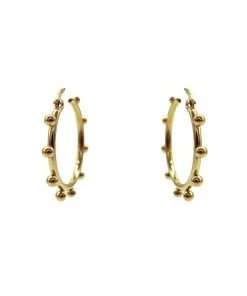 Alamour The Label Melia Gold Hoop Earrings