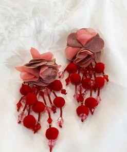 Alamour The Label Shailee Multicoloured Flower Drop Earrings NEW ARRIVALS 11 Alamour The Label Shailee Multicoloured Flower Drop Earrings NEW ARRIVALS