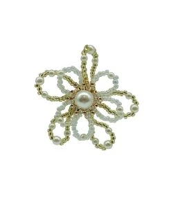 Alamour The Label Earrings Amour Flower Pearl Studs