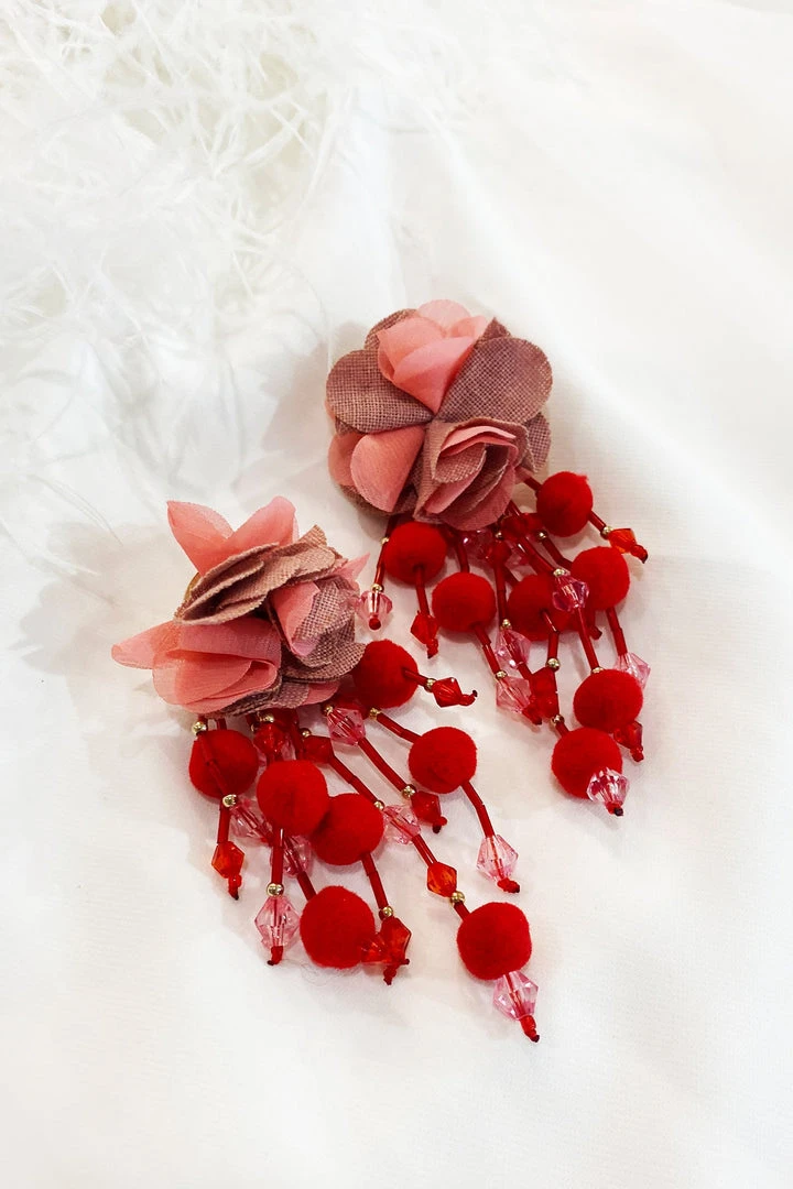 Alamour The Label Shailee Multicoloured Flower Drop Earrings NEW ARRIVALS 6 Alamour The Label Shailee Multicoloured Flower Drop Earrings NEW ARRIVALS