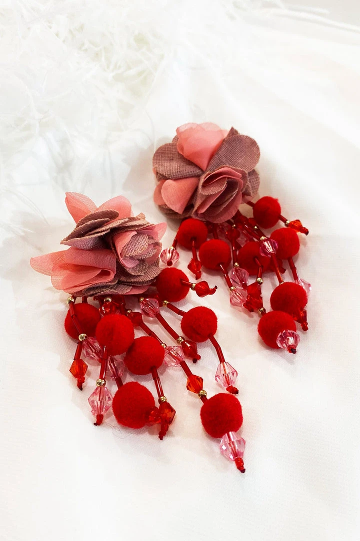 Alamour The Label Shailee Multicoloured Flower Drop Earrings NEW ARRIVALS 7 Alamour The Label Shailee Multicoloured Flower Drop Earrings NEW ARRIVALS