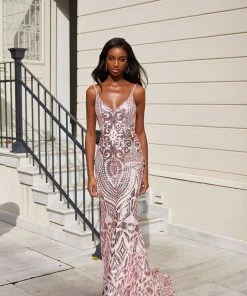 Alamour Made-To-Order PROM & FORMAL Mariana - Pink