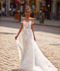 Alamour Made-To-Order Sharline Gown A-Line Gowns