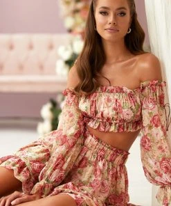 Alamour The Label COCKTAIL Shailee Flare Skirt Set