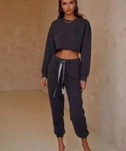 Alamour The Label Gigi Sweatshirt - Charcoal SETS