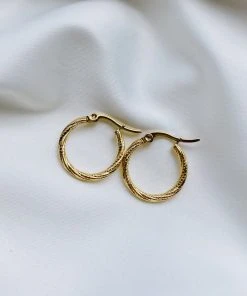 Alamour The Label Calliso Gold Hoop Earrings