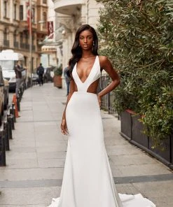 Alamour Made-To-Order Catriane - White PROM & FORMAL
