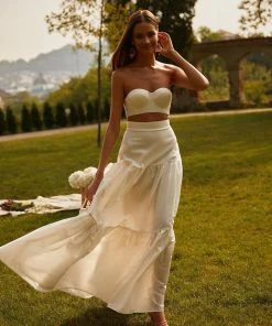 Alamour The Label DRESSES Dinara Set - White