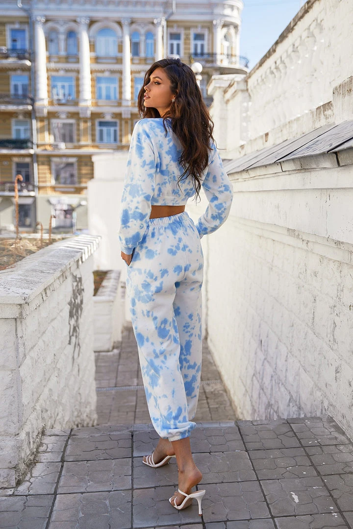 Alamour The Label Cara Sweatshirt - Sky Blue TOPS 2 Alamour The Label Cara Sweatshirt - Sky Blue TOPS