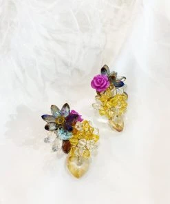 Alamour The Label Marta Multicolored Heart Earrings NEW ARRIVALS 12 Alamour The Label Marta Multicolored Heart Earrings NEW ARRIVALS