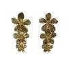 Alamour The Label Laurent Gold Flower Earrings NEW ARRIVALS