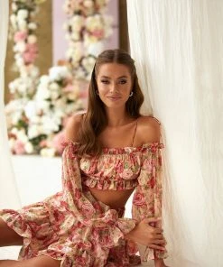 Alamour The Label COCKTAIL Shailee Flare Skirt Set