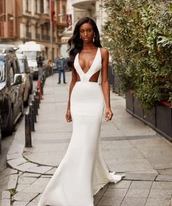 Alamour Made-To-Order Catriane - White PROM & FORMAL