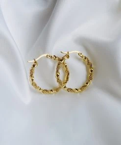 Alamour The Label Rubi Gold Hoop Earrings