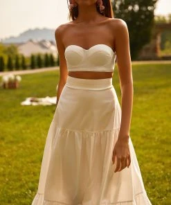 Alamour The Label DRESSES Dinara Set - White